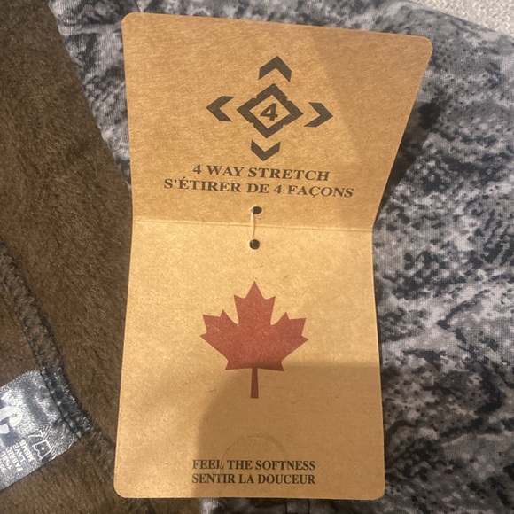 BRAND NEW! With tags - JUST COZY fur lined leggings - Picture 5 of 6